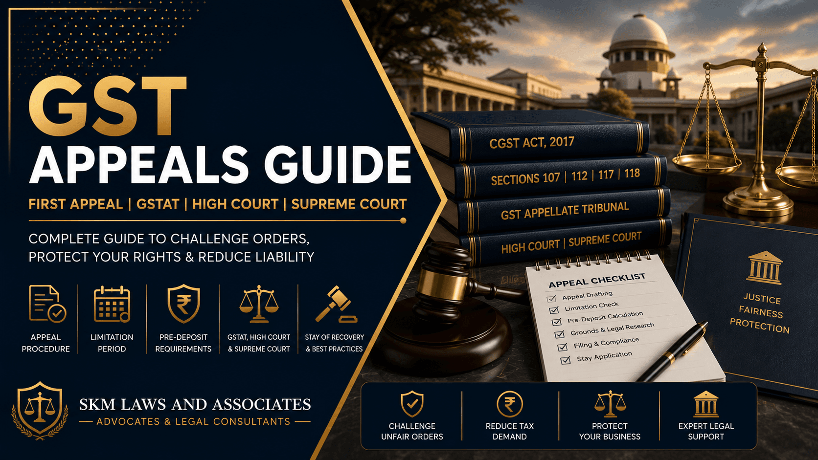 GST Appeals First Appeal GSTAT High Court Supreme Court